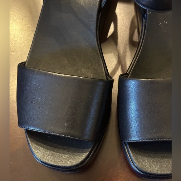 NIB Camper Misia Platform Sandals EU 40 US 9 Black - Picture 4 of 12